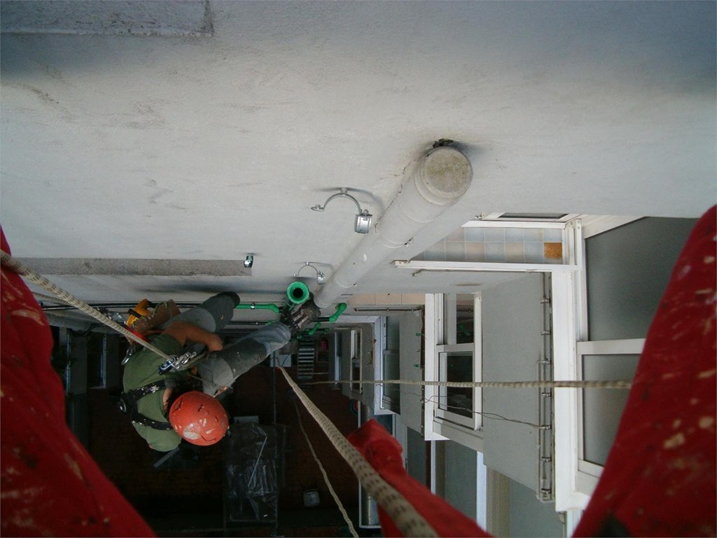 Foto 3 Montante suministro de agua alimentaria termofusión
