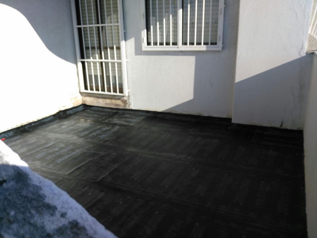 Foto 2 Terraza impermeabilización con aislante