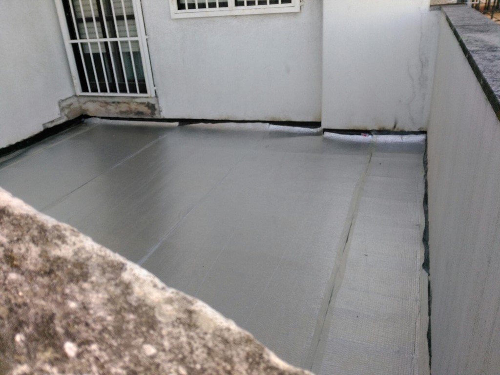 Foto 3 Terraza impermeabilización con aislante